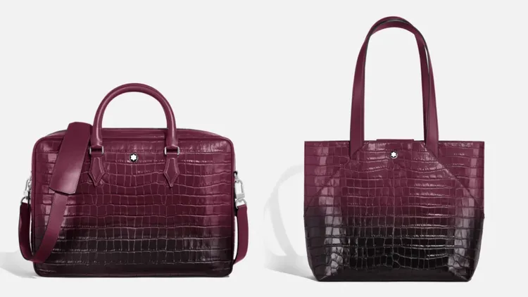 Atelier系列迷你包（左）5萬7300元、手提包（右）6萬1100元。品牌提供