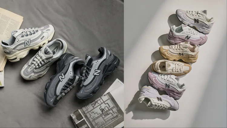 New Balance 1000集復古風格與未來美感於一身。品牌提供