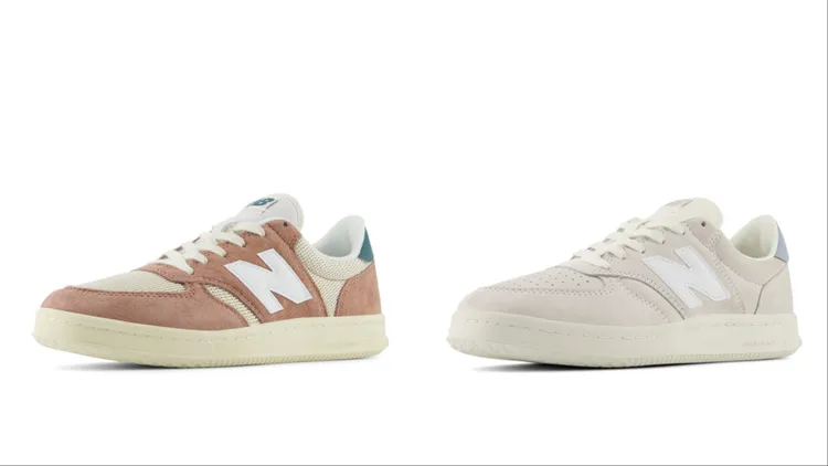 New Balance T500休閒鞋，3480元。品牌提供