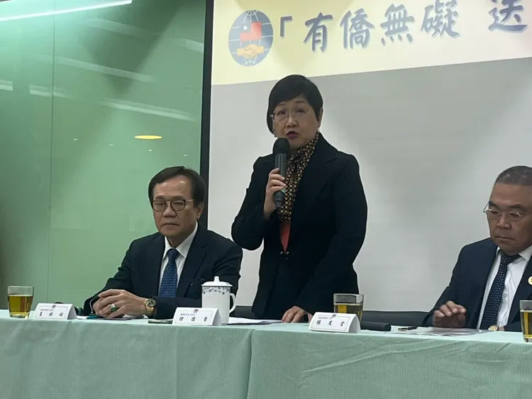 僑委會委員長徐佳青。記者葉家瑋攝