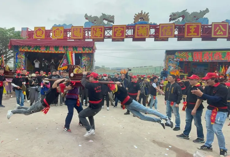 福海宮飛輦轎。張沛森攝