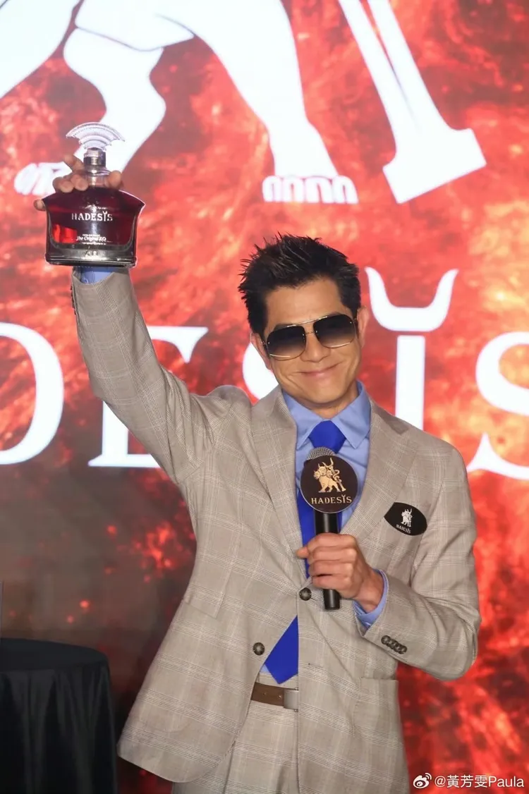 郭富城昨晚出席活動，十分帥氣。圖／摘自微博