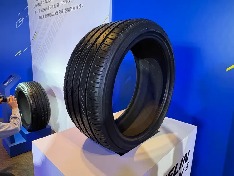 全新PRIMACY5適用於轎車、休旅車與新能源車，為了讓消費者在整個輪胎使用過程中享有更高的安全保障，米其林專注於技術研發，提升輪胎濕地制動性、耐用性，並減少環境影響。林浩昇攝
