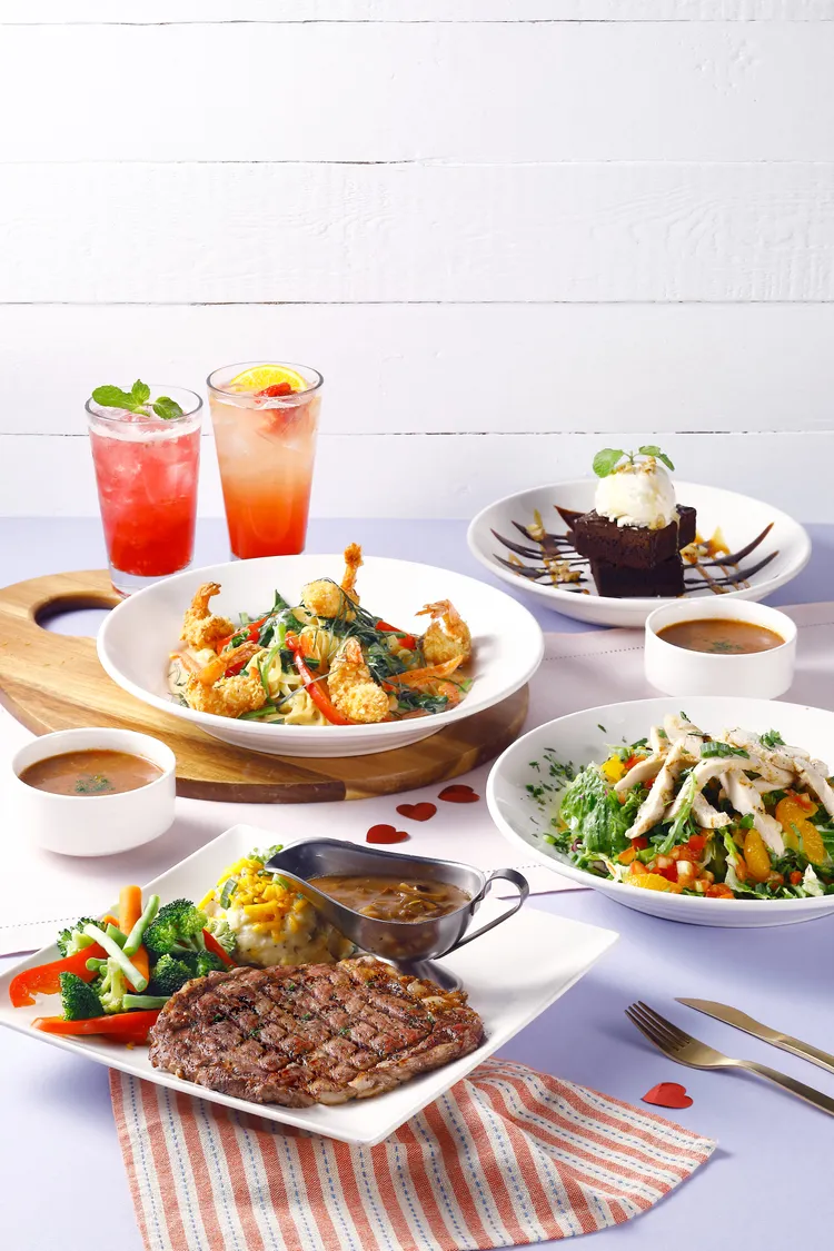 TGI FRIDAYS 2025母親節套餐上市，精選多款熱帶風情餐點。業者提供