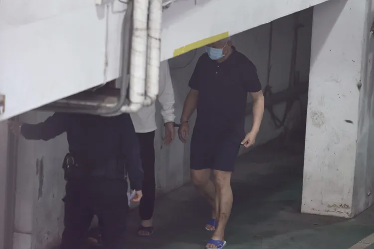 民進黨前黨工黃取榮涉共諜案上周被北院裁定延押2個月。彭欣偉攝