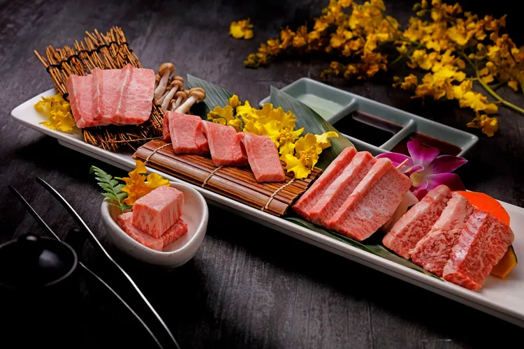 和牛錦繡拼盤。業者提供