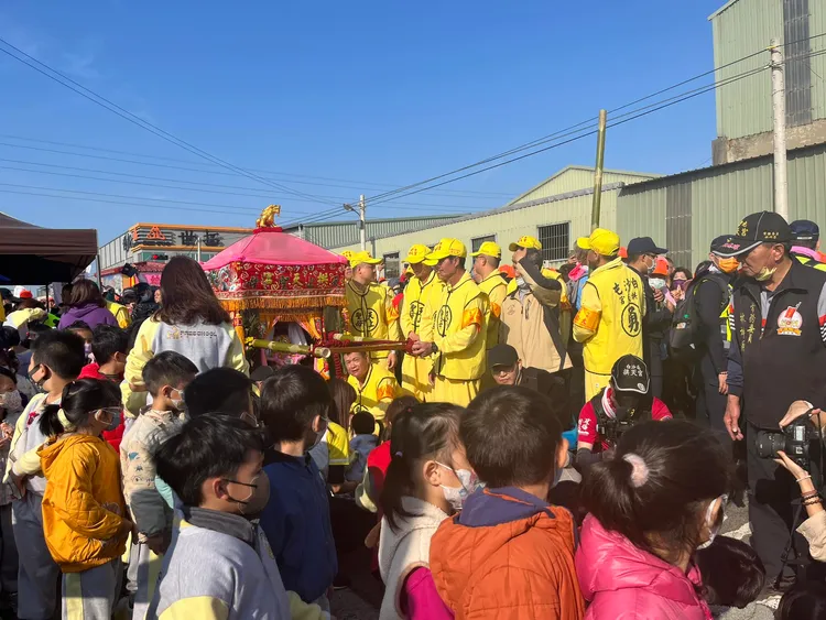 白沙屯媽祖去年進香的盛況。翻攝白沙屯拱天宮臉書