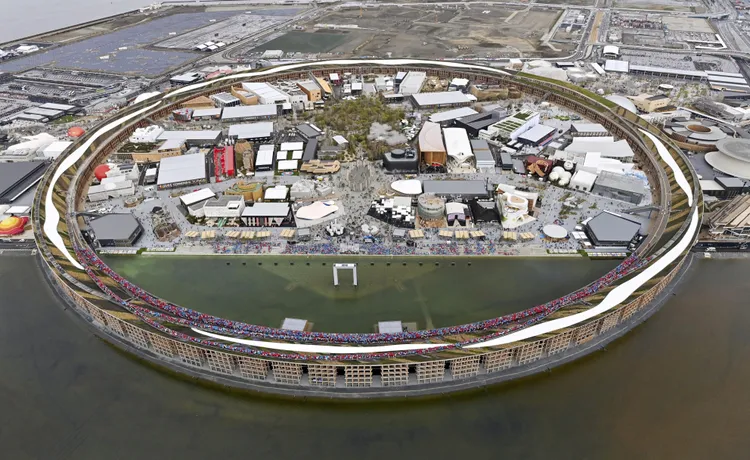 會場全景。路透社