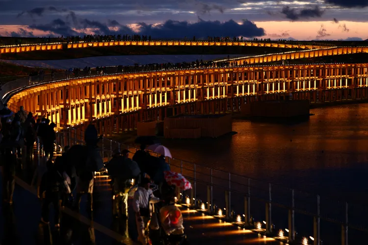 大屋頂環。路透社