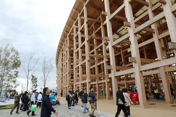 大屋頂環。中央社