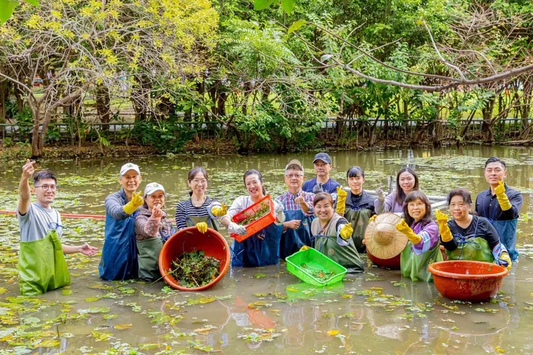 吳欣盈在世界地球日分享投入的保育活動。吳欣盈臉書