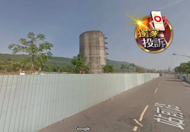 建台水泥高雄左營廠與土地。翻攝google map