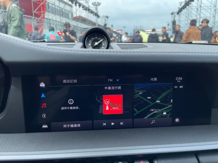 中控螢幕維持10.9吋配置，整合Apple CarPlay並提升車載系統互聯程度。林浩昇攝