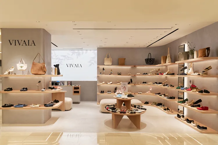 VIVAIA在台灣的首間專賣店選址台北微風廣場。品牌提供