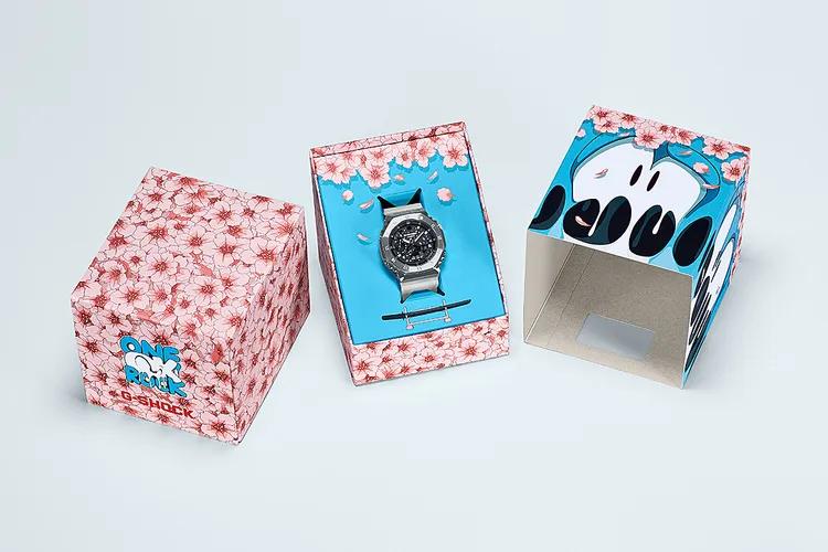 Emil同時設計出腕錶專屬外盒包裝。品牌提供