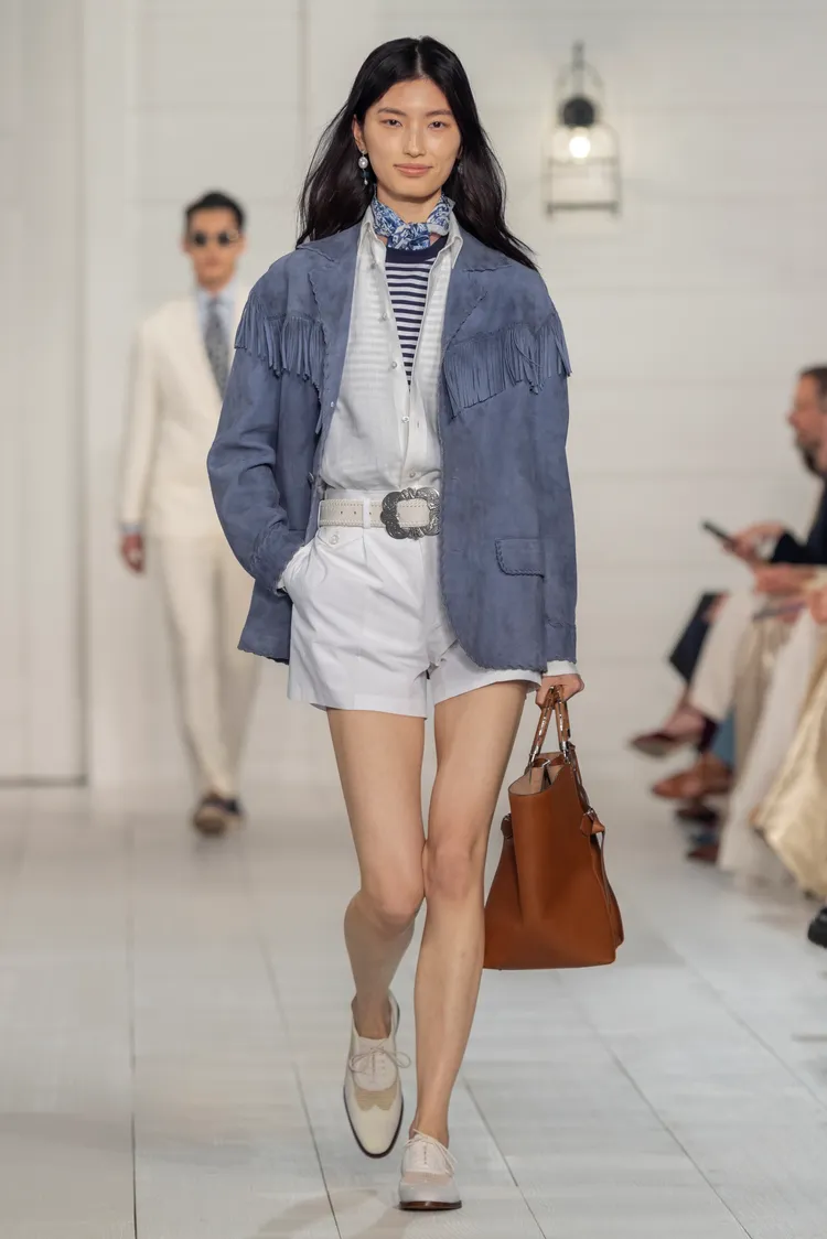 Ralph Lauren 2025春季系列。品牌提供