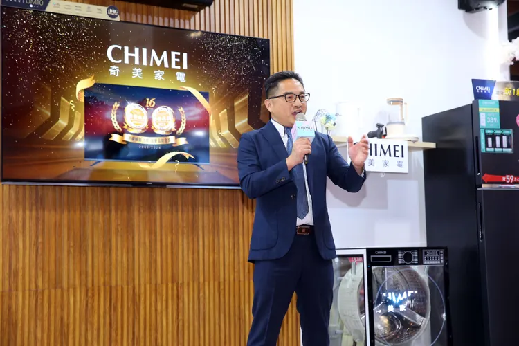 奇美家電行銷長邱國雄表示，家電不僅是工具，更是幸福生活的推手；奇美將以創新科技與美學設計，持續為消費者打造智慧、永續的理想居家體驗。