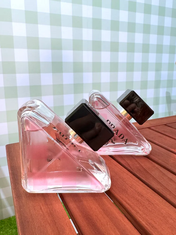 呼應野餐主題推出的法式格紋瓶身客製印花服務。張家玲攝