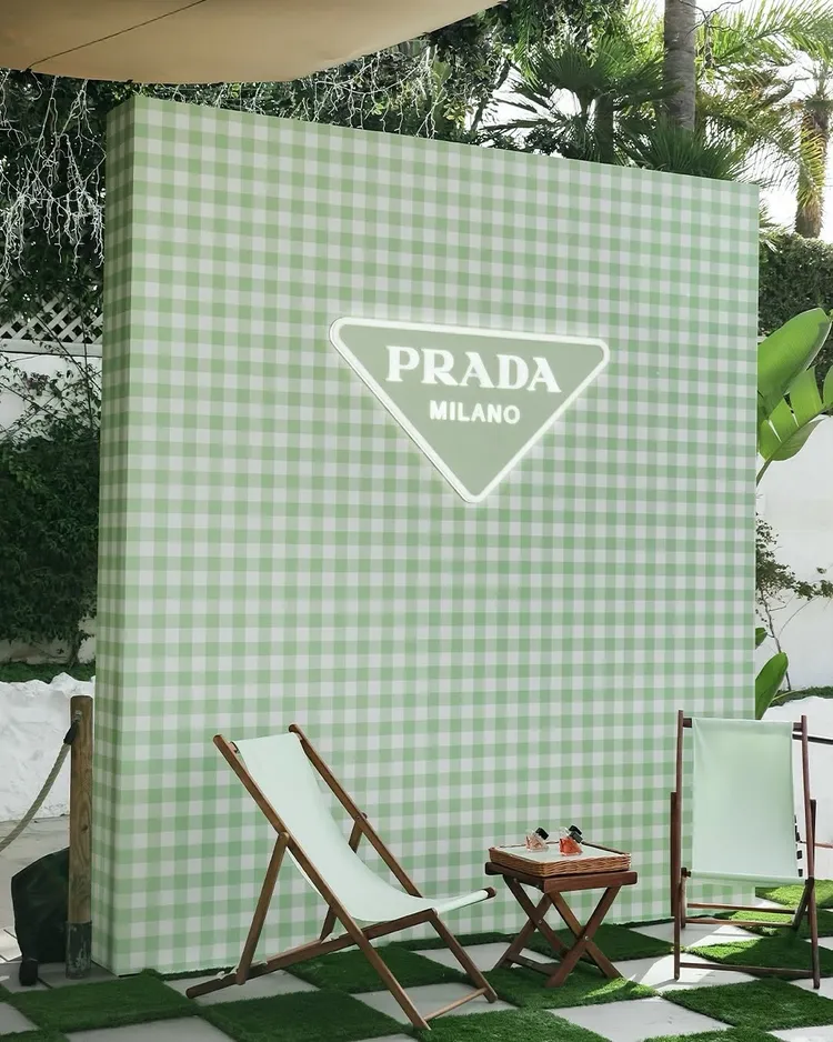 台灣快閃活動也有同款美拍牆。品牌提供