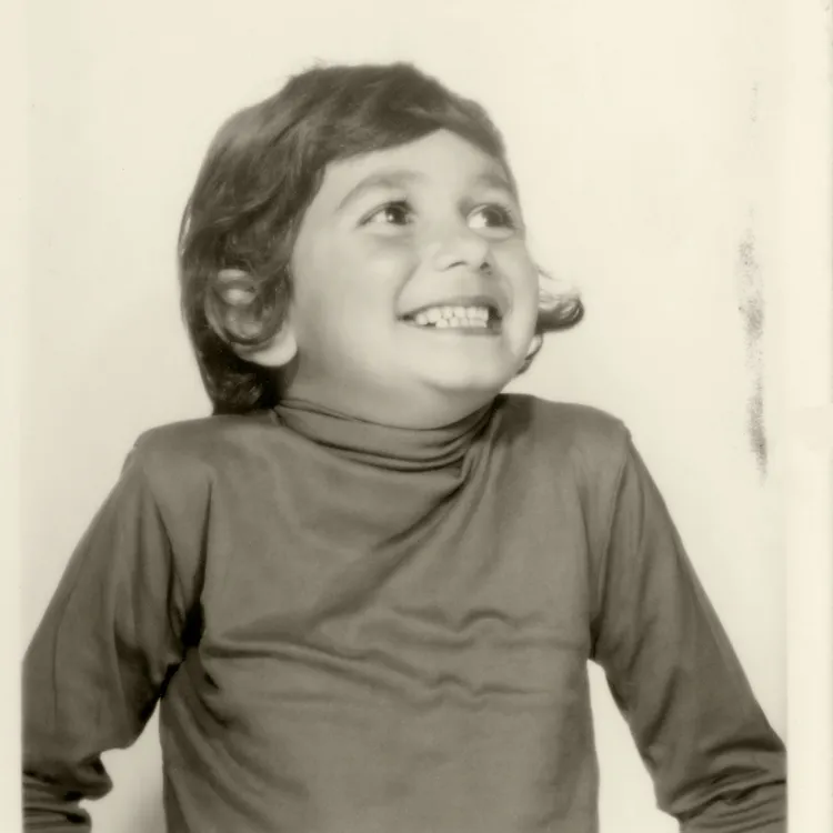 MFK調香師Francis兒時的模樣。品牌提供