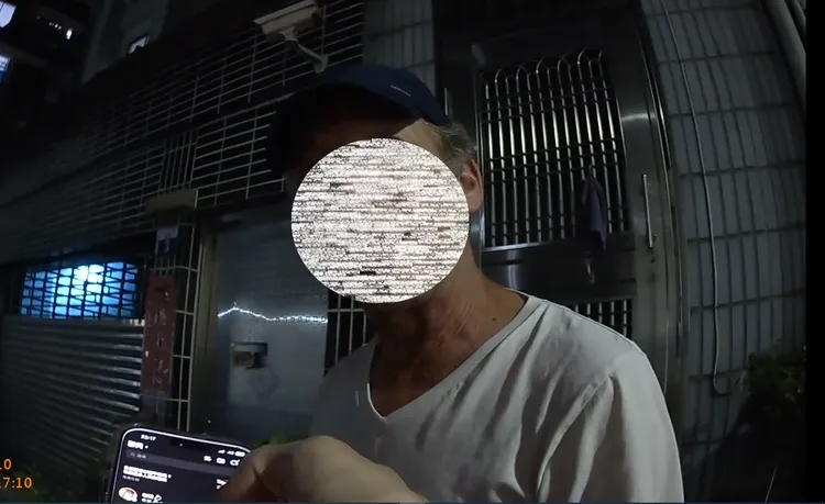 美籍男酒後騎腳踏車拒絕酒測，挨罰4800元。民眾提供