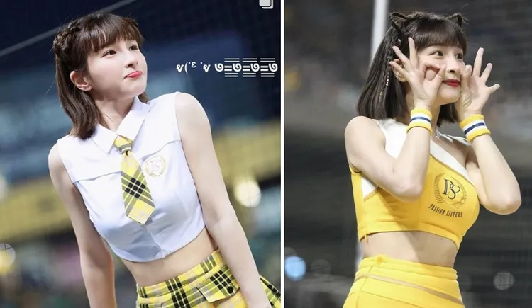 峮峮也是中職啦啦隊女孩代表性人物。翻攝峮峮IG
