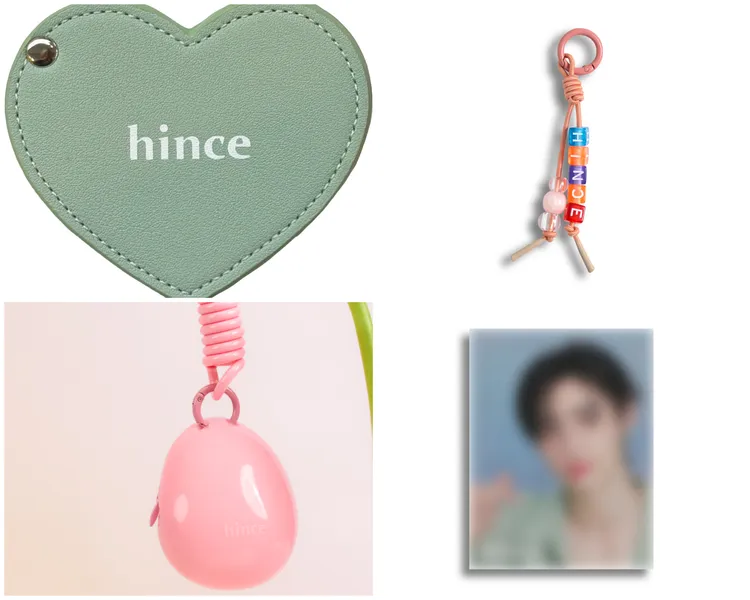 hince快閃店贈品。品牌提供
