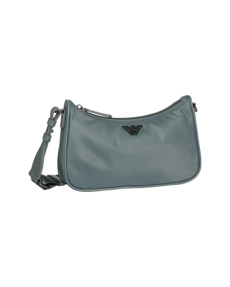 EMPORIO ARMANI綠色肩背包，1萬1800元。品牌提供