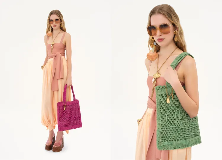 搶眼的繽紛色調相當適合春夏穿搭。品牌提供