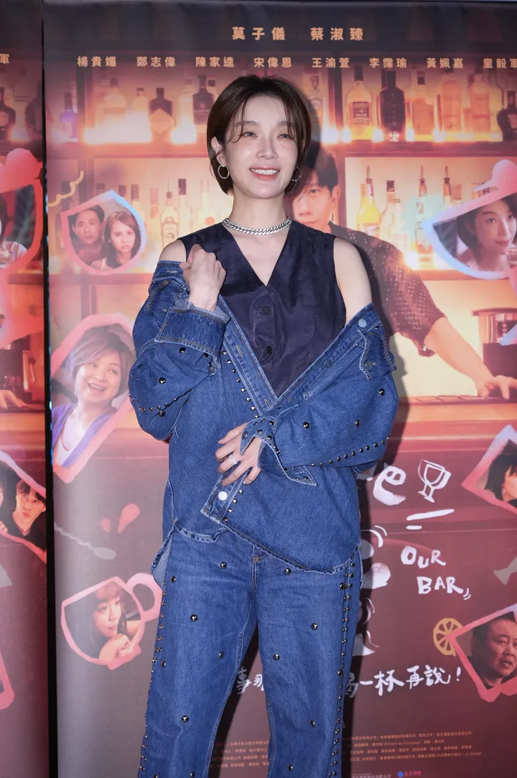 蔡淑臻再被問與小男友互動瘋狂求饒。彭欣偉攝