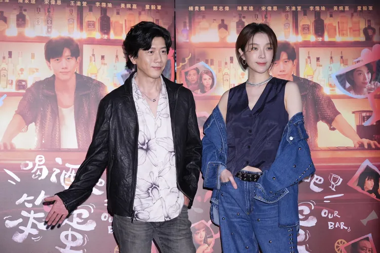 莫子儀和蔡淑臻對彼此演技諸多讚許。彭欣偉攝