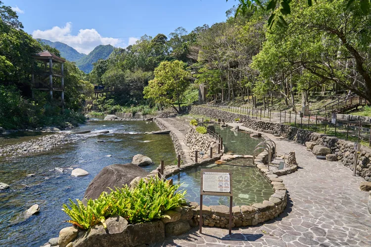 宇內溪溫泉戲水區。觀旅局提供