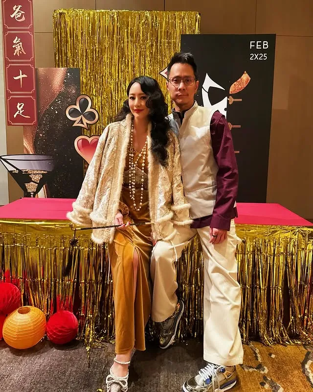 關穎（左）和朱志威也是演藝圈著名恩愛夫妻。翻攝關穎IG