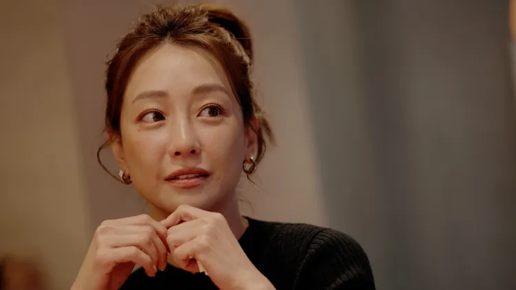 謝欣穎當時替男友解釋酒駕風波，被批是在護航。鏡電視提供