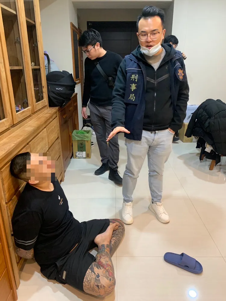 主嫌邱姓男子。警方提供