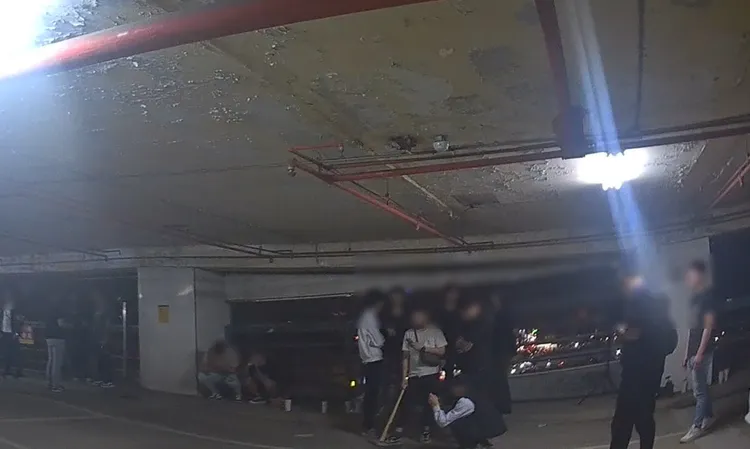 警方告誡公司人員拍片前務必提出申請，以免引起不必要的恐慌。民眾提供