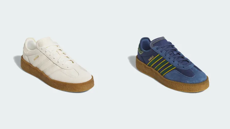adidas Originals x CLOT Silk Gazelle，各5290元。品牌提供