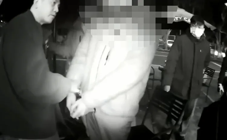 張姓車手在2月份時落網。警方提供