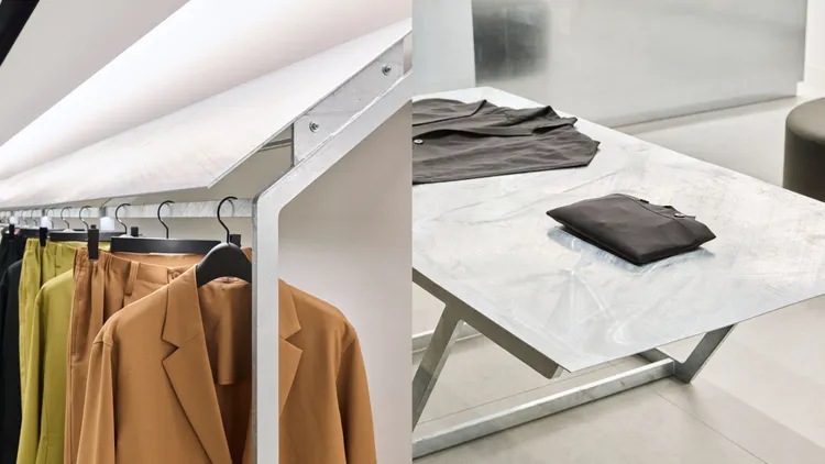 店裝靈感汲取台灣建築文化獨特的「鐵窗花」元素。品牌提供