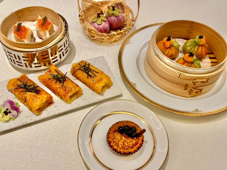 港點部份推薦「松露素福袋」以及外型討喜的「山竹咸水角」等新品。莊偉祺攝