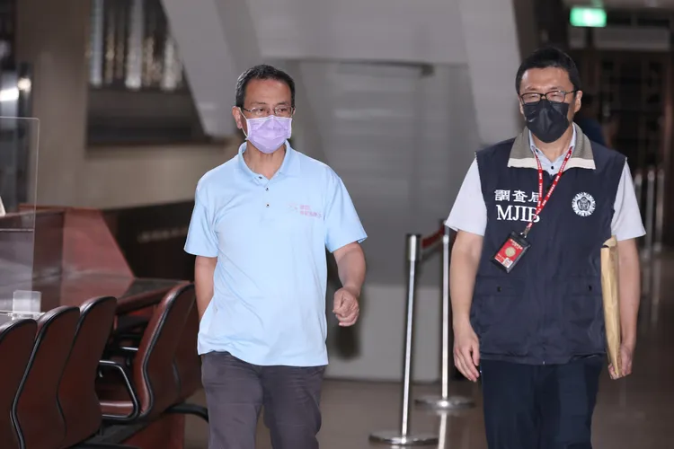 國民黨台北市黨部書記長初文卿。彭欣偉攝