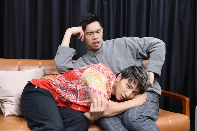 小煜和陳大天合作舞台劇。彭欣偉攝