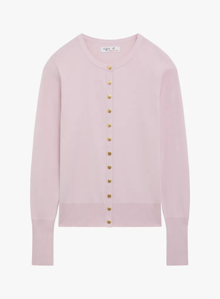 agnès b. Snap Cardigan 「Snapy」，7580元。品牌提供