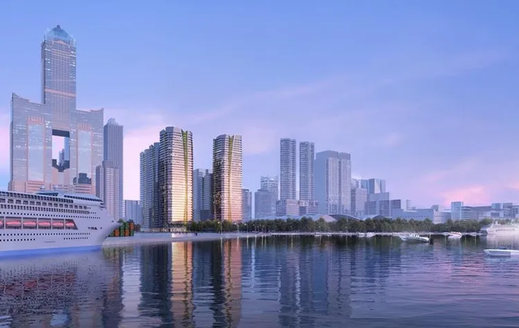 興富發規劃微型商辦成為高雄首場該建築規劃建商。高市府提供