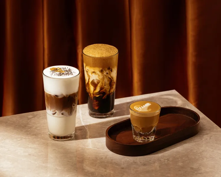 「南港LALA門市」推出3款典藏新飲品。星巴克提供