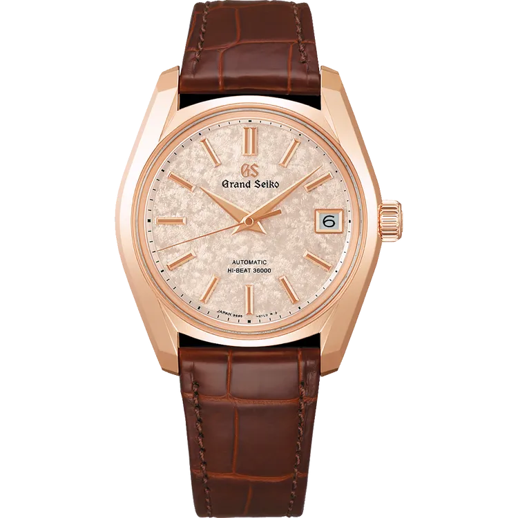 Grand Seiko「Sakura-Kakushi時光」62GS腕錶，90萬元。品牌提供