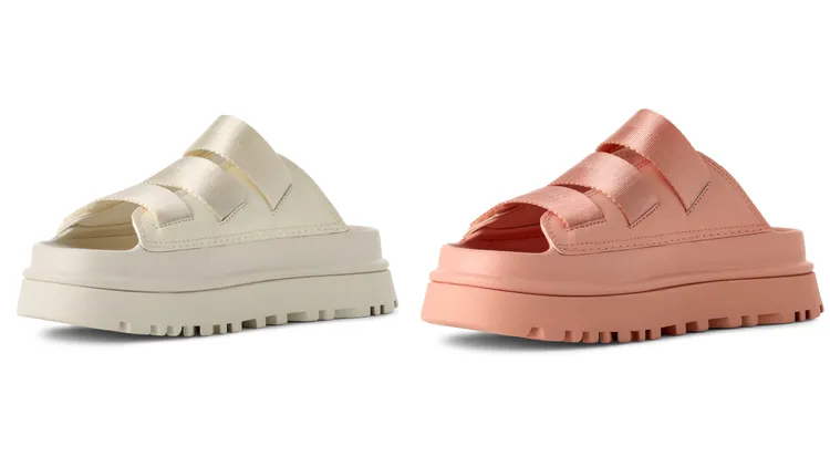 UGG Goldenglow Slide，各3880元。品牌提供