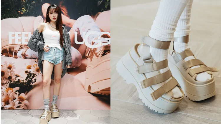 GoldenRise以厚底、可拆卸式鞋帶帶來全新風格。品牌提供