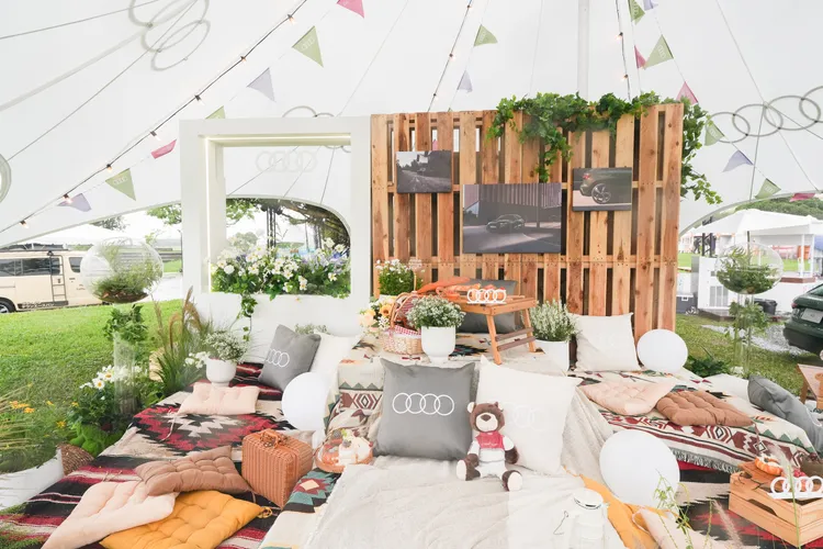 台灣奧迪藉由參與VOGUE風格野餐日，希望讓更多人實際感受Audi如何將風格與功能融入日常生活。業者提供