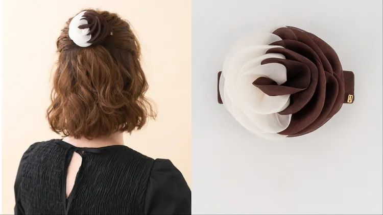 亞歷山卓古典烏干紗山茶花仕女夾，1萬9200元。品牌提供